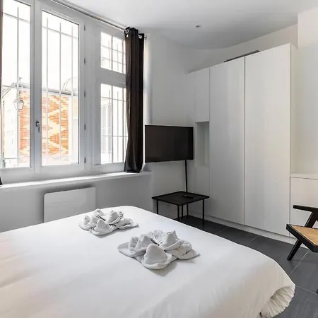 Mogador/haussmann : Charming 4p/1br Апартаменты